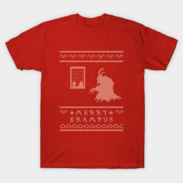 Merry Krampus T-Shirt by theusher